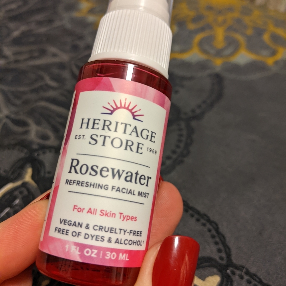 Rose water facial mist